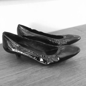 Prada Sport Patent Leather Kitten Heels